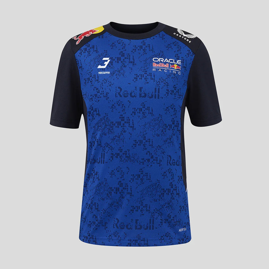 Maglietta Red Bull, team, Max Verstappen, per bambini, blu, 2026