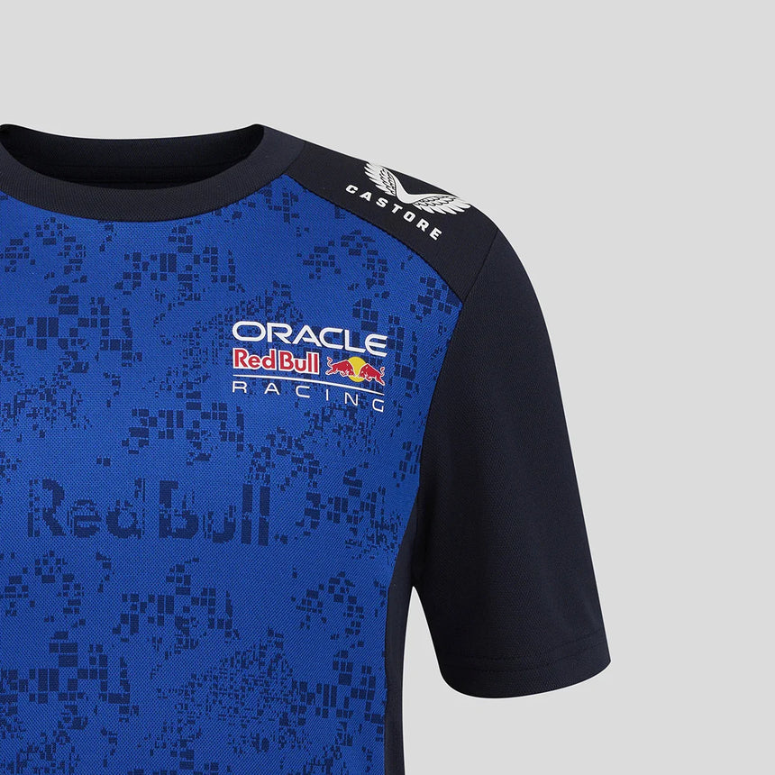 Maglietta Red Bull, team, Max Verstappen, per bambini, blu, 2026