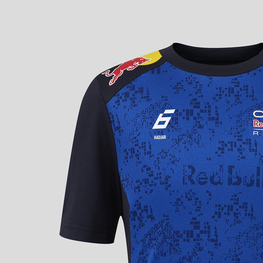 Maglietta Red Bull, team, Isack Hadjar, bambini, blu, 2026