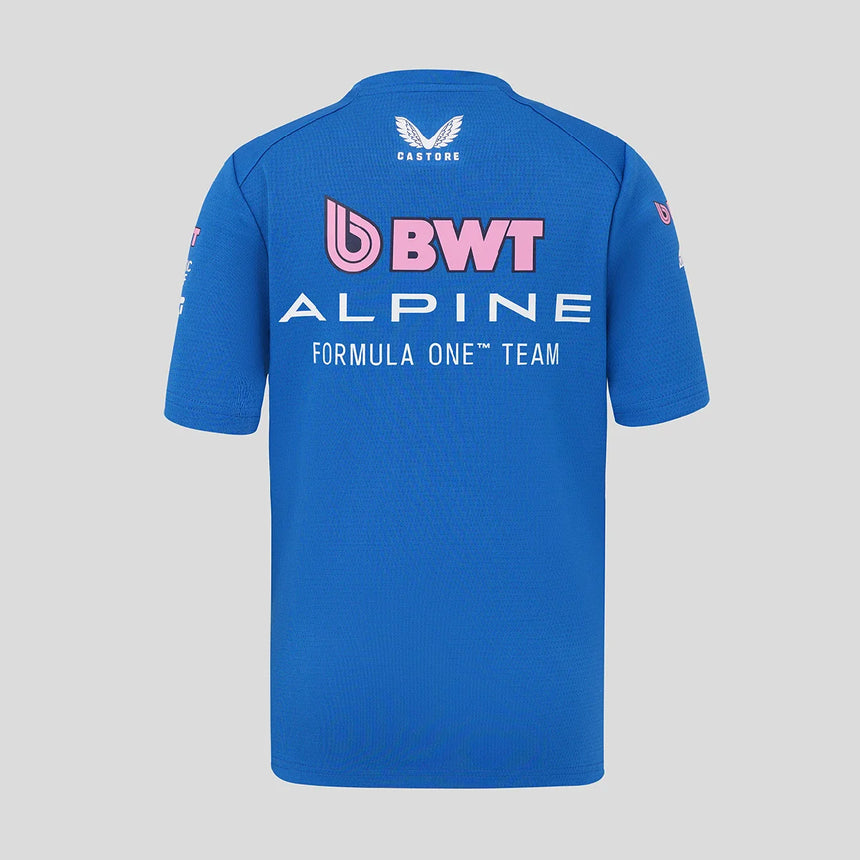 Maglietta Alpine, team, kids, blu, 2026