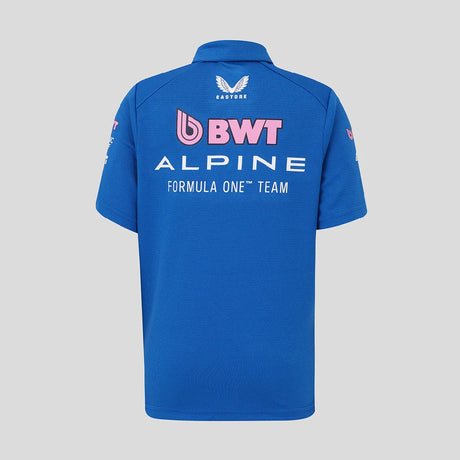 Alpine polo, team, bambini, blu, 2026