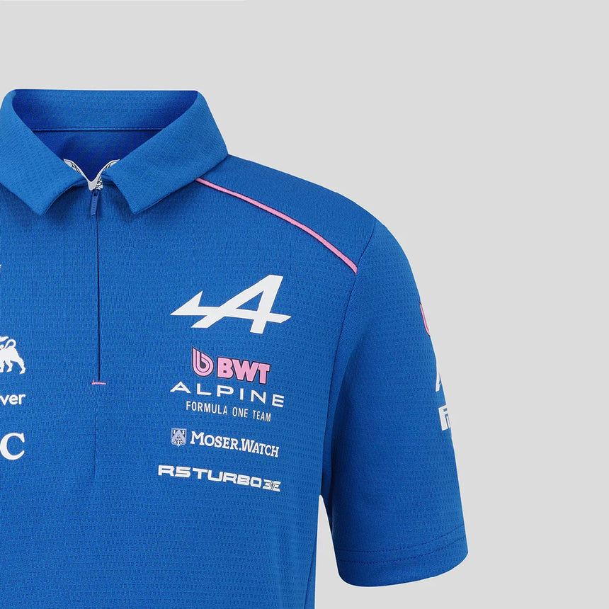 Alpine polo, team, bambini, blu, 2026