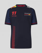Red Bull Racing t-shirt, Sergio Perez, kids, blue, 2023