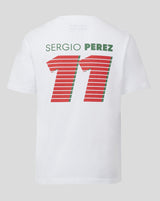 Red Bull Racing t-shirt, Sergio Perez, OP4, kids, white