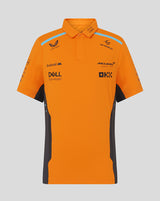 McLaren t-shirt collo camicia, Castore, squadra, bambini, arancia, 2024 - FansBRANDS®