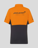 McLaren t-shirt collo camicia, Castore, squadra, bambini, arancia, 2024 - FansBRANDS®