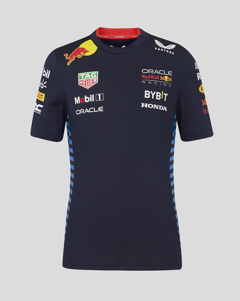 Red Bull maglietta, Castore, squadra, bambini, blu, 2024 - FansBRANDS®