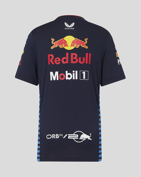 Red Bull maglietta, Castore, squadra, bambini, blu, 2024