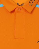 McLaren t-shirt collo camicia, Castore, Oscar Piastri, bambini, arancia - FansBRANDS®