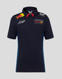 Red Bull t-shirt collo camicia, Castore, Max Verstappen, bambini, blu, 2024 - FansBRANDS®