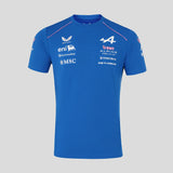 Alpine t-shirt, team, blu, 2026