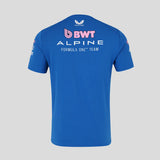 Alpine t-shirt, team, blu, 2026