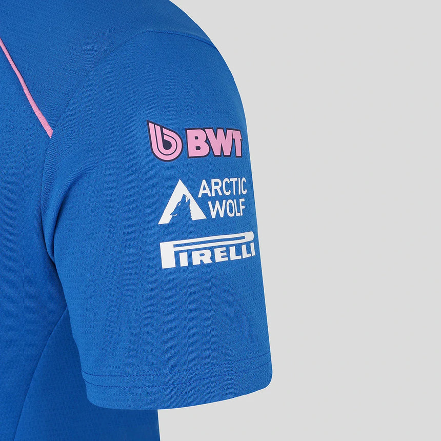 Alpine t-shirt, team, blu, 2026