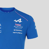 Alpine t-shirt, team, blu, 2026