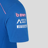 Polo Alpine, team, blu, 2026