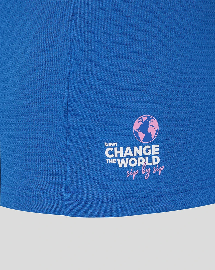 Polo Alpine, team, blu, 2026