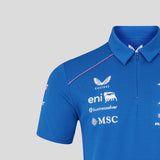 Polo Alpine, team, blu, 2026