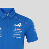Polo Alpine, team, blu, 2026
