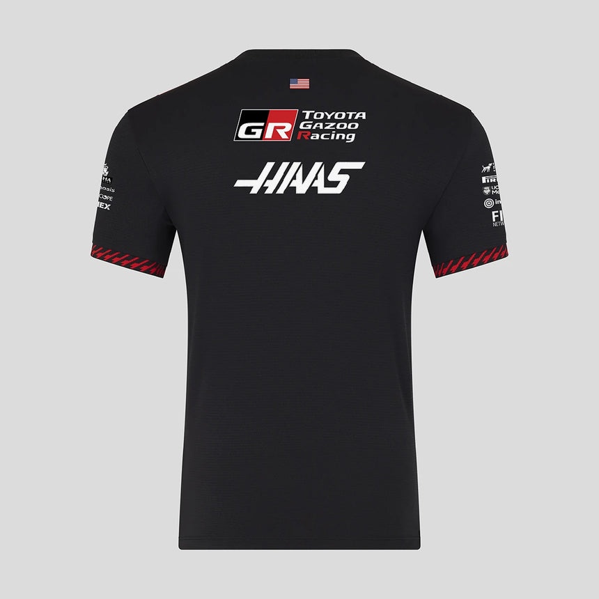 Haas F1 maglietta, team, nera