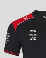 Haas F1 maglietta, team, nera