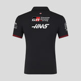 Haas F1 polo, team, nero