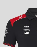Haas F1 polo, team, nero