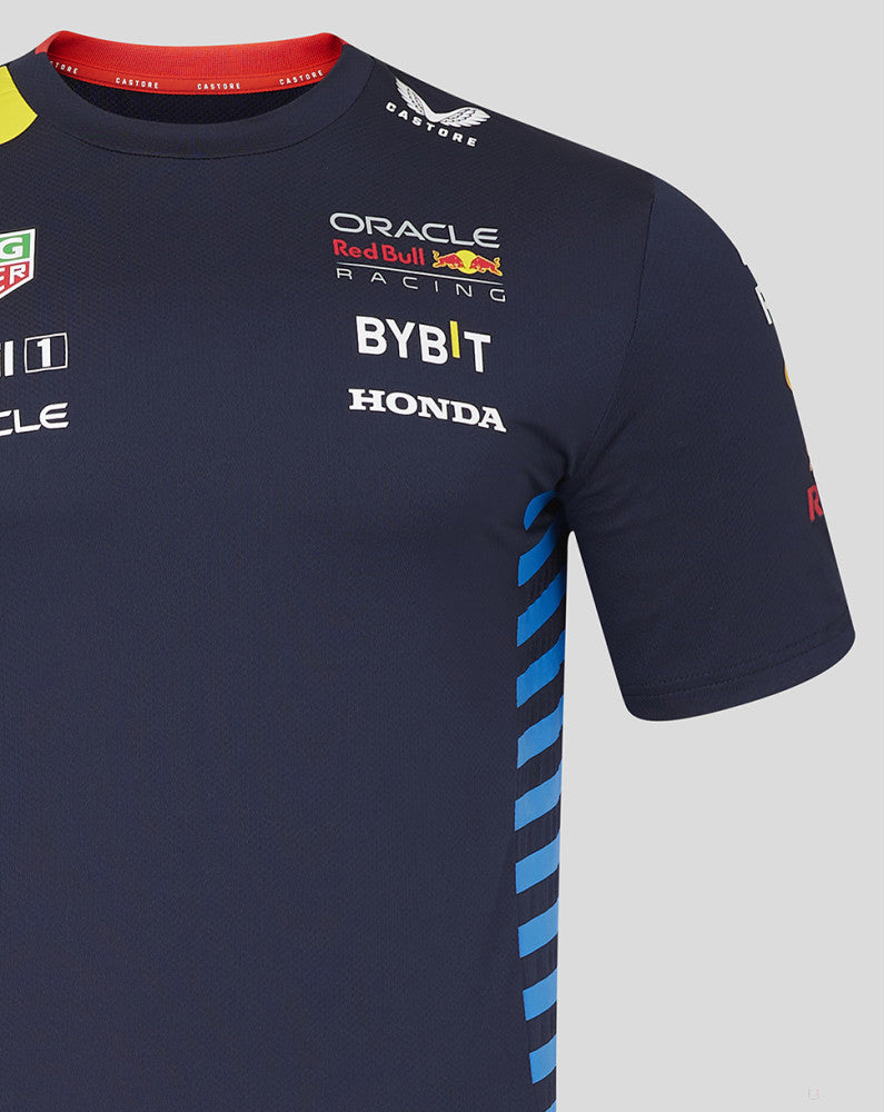 Red Bull maglietta, Castore, squadra, blu, 2024 - FansBRANDS®