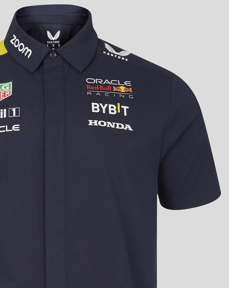Red Bull camicia, Castore, squadra, blu, 2024 - FansBRANDS®