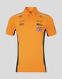 McLaren t-shirt collo camicia, Castore, Lando Norris, arancia - FansBRANDS®