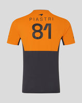 McLaren maglietta, Castore, Oscar Piastri, grigio - FansBRANDS®