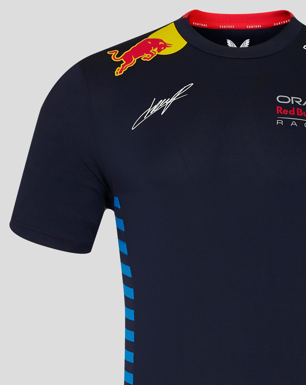 Red Bull maglietta, Castore, Sergio Perez, blu, 2024 - FansBRANDS®