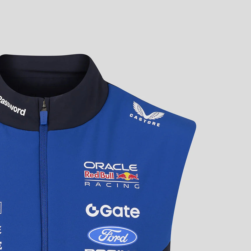 Red Bull gilet, team, blu