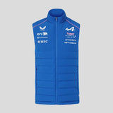 Alpine gilet, team, blu
