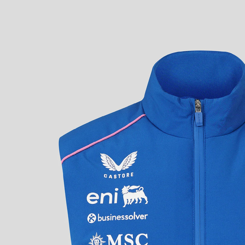 Alpine gilet, team, blu