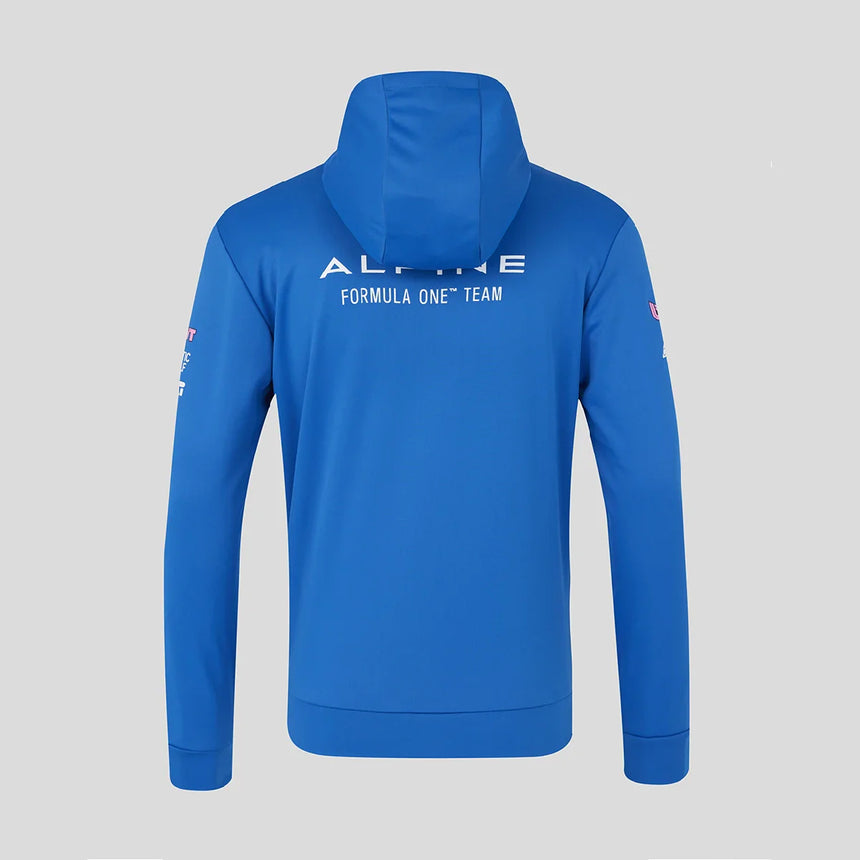 Alpine felpa con cappuccio, team, blu