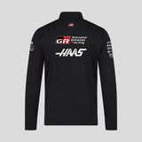 Haas F1 softshell jacket, team, nero