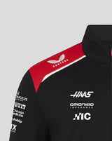Haas F1 softshell jacket, team, nero