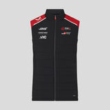 Haas F1 gilet, team, nero