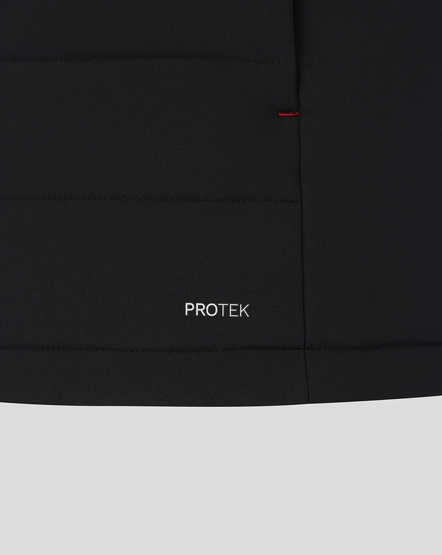 Haas F1 gilet, team, nero