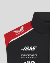 Haas F1 gilet, team, nero