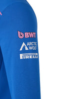 Alpine Sweatshirt, team, zip a 1/4, blu