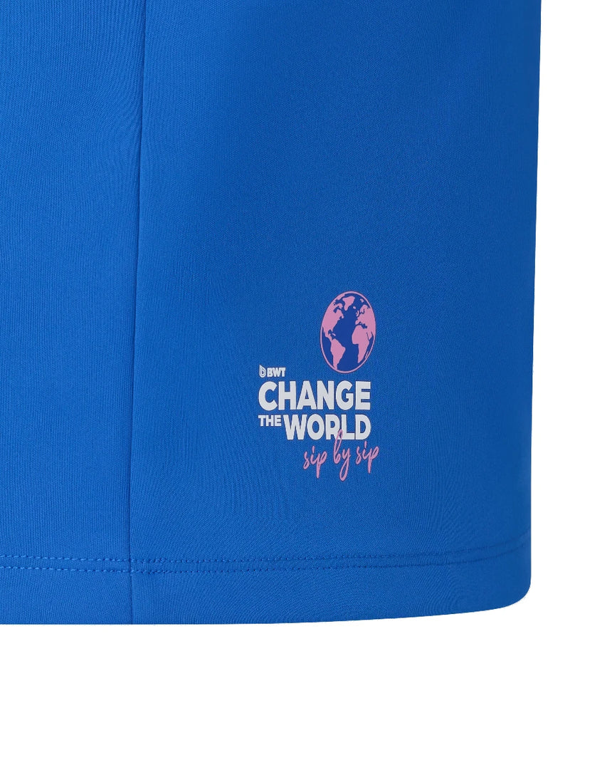 Alpine Sweatshirt, team, zip a 1/4, blu