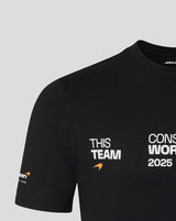 Maglietta McLaren, Campione del Costruttori, 2025, nera 🔥