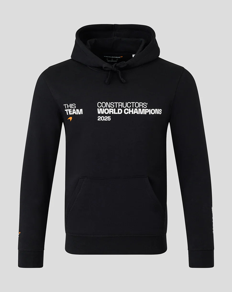 Felpa con cappuccio McLaren, Campione del Costruttori, 2025, nera 🔥