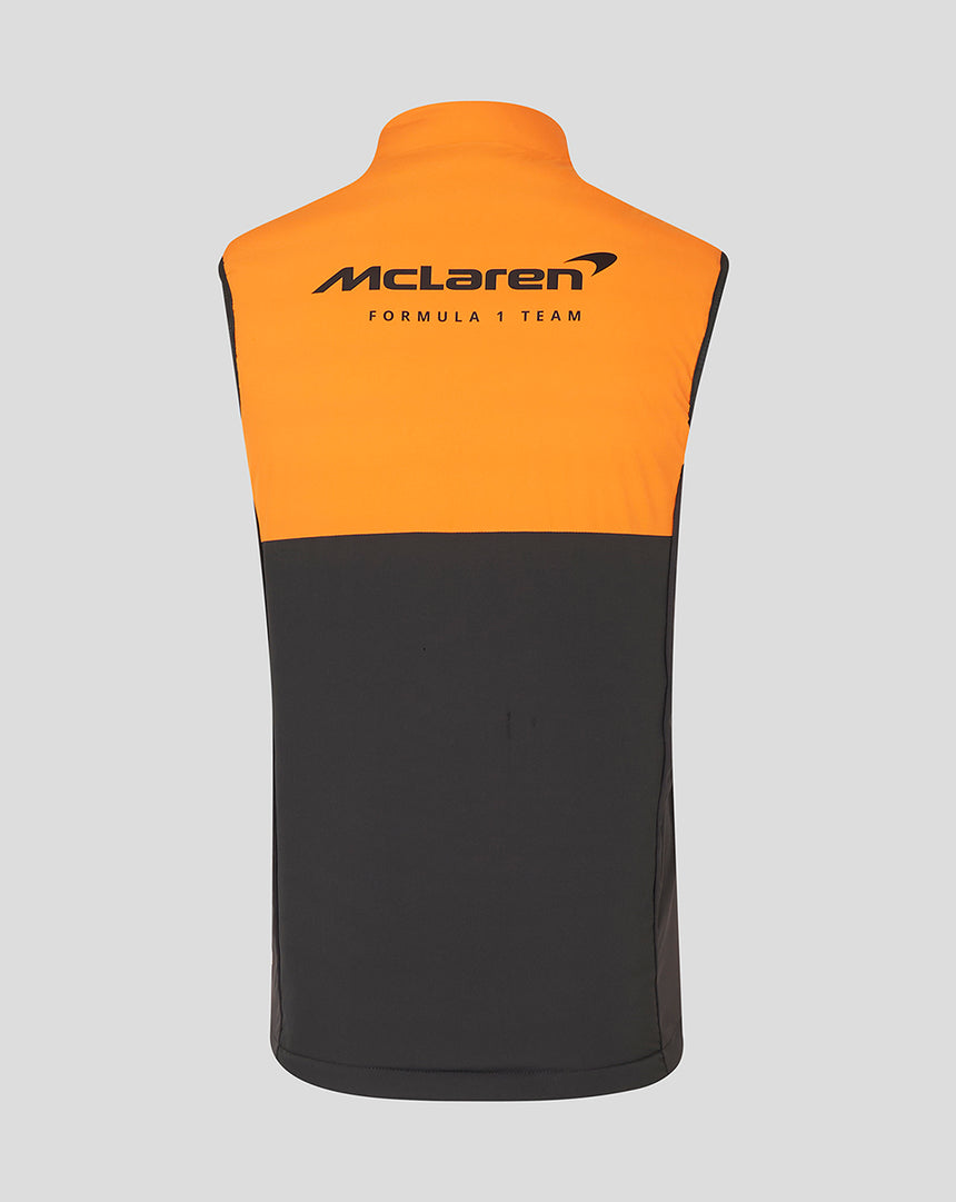 McLaren gilet, Castore, squadra, Hybrid, grigio, 2024