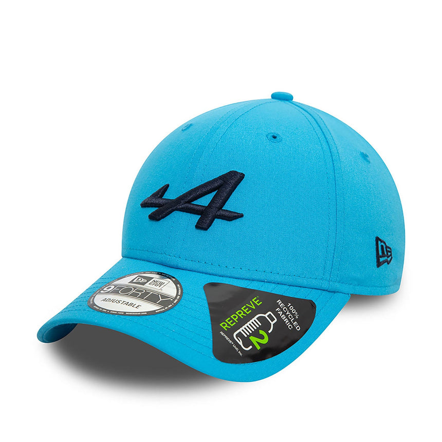 Berretto alpino, NEW ERA, 9FORTY, essenziale, repreve, blu