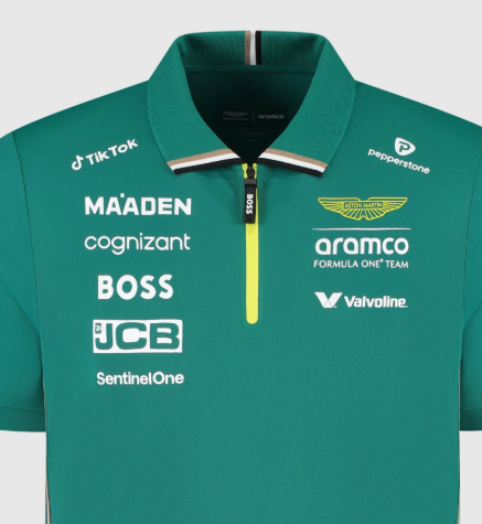 Aston Martin AMF1, Team, Polo, Grün 🔥