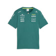 Aston Martin T-shirt donna, squadra, Puma, verde, 2026