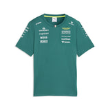 Aston Martin T-shirt donna, squadra, Puma, verde, 2026