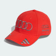 Audi adidas cappello, squadra, Gabriel Bortoleto, rosso, 2026
